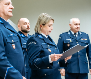 Asp.szt. Lucjan Jaworecki nowym komendantem Komisariatu Policji w Grybowie.