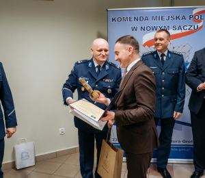 Asp.szt. Lucjan Jaworecki nowym komendantem Komisariatu Policji w Grybowie.