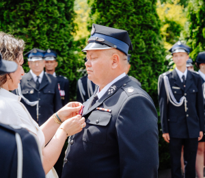 Uroczystość poświęcenia i przekazania nowych samochodów dla OSP Biała Niżna