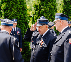 Uroczystość poświęcenia i przekazania nowych samochodów dla OSP Biała Niżna