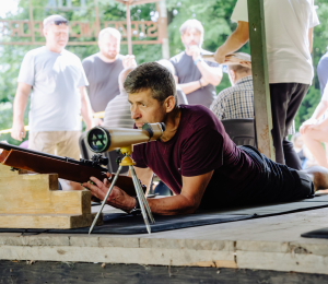 Sportowa rywalizacja na strzelnicy „Skalnik”