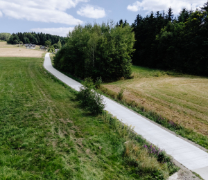 2 kilometry nowych dróg betonowych w Gminie Grybów