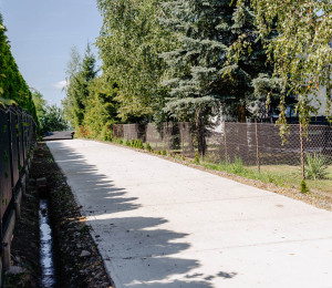 2 kilometry nowych dróg betonowych w Gminie Grybów