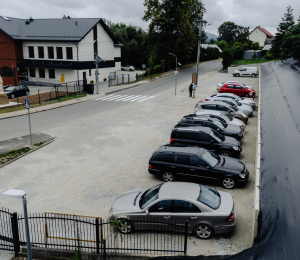 Zakończyliśmy utwardzenie placu przy budynku komunalnym w Siołkowej