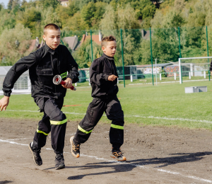 Miejsko-Gminne Zawody Sportowo-Pożarnicze MDP w Grybowie