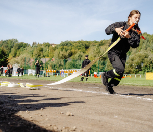 Miejsko-Gminne Zawody Sportowo-Pożarnicze MDP w Grybowie