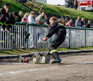 Miejsko-Gminne Zawody Sportowo-Pożarnicze MDP w Grybowie
