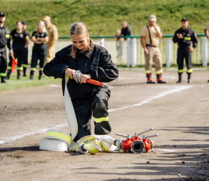 Miejsko-Gminne Zawody Sportowo-Pożarnicze MDP w Grybowie