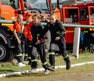 Miejsko-Gminne Zawody Sportowo-Pożarnicze MDP w Grybowie