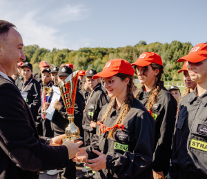 Miejsko-Gminne Zawody Sportowo-Pożarnicze MDP w Grybowie