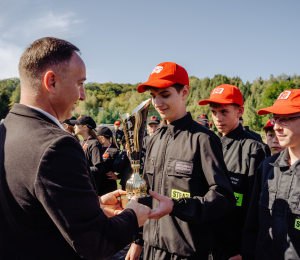 Miejsko-Gminne Zawody Sportowo-Pożarnicze MDP w Grybowie