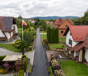 3,5 km nowych nawierzchni bitumicznych w Gminie Grybów