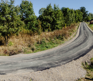 3,5 km nowych nawierzchni bitumicznych w Gminie Grybów