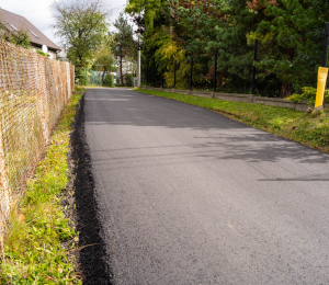 3,5 km nowych nawierzchni bitumicznych w Gminie Grybów
