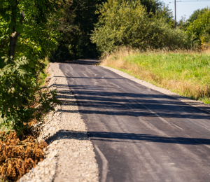 3,5 km nowych nawierzchni bitumicznych w Gminie Grybów