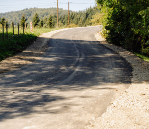 3,5 km nowych nawierzchni bitumicznych w Gminie Grybów