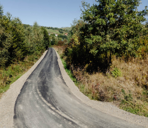 3,5 km nowych nawierzchni bitumicznych w Gminie Grybów