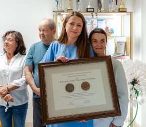 Brązowy Medal Polonia Minor dla Warsztatu Terapii Zajęciowej w Siołkowej